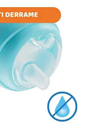 Chicco child transition glass 4m+ 200ml - no spills