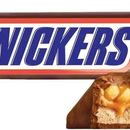 Chocolate Snicker 24x50gr - 24 Chocolate Bars with Caramel and Peanuts
