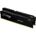 Kingston fury beast ddr5 5600mhz 16gb 2x8gb cl36 ram memory (kf556c36bbek2-16)