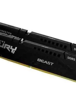 Kingston fury beast ddr5 5600mhz 16gb 2x8gb cl36 ram memory (kf556c36bbek2-16)