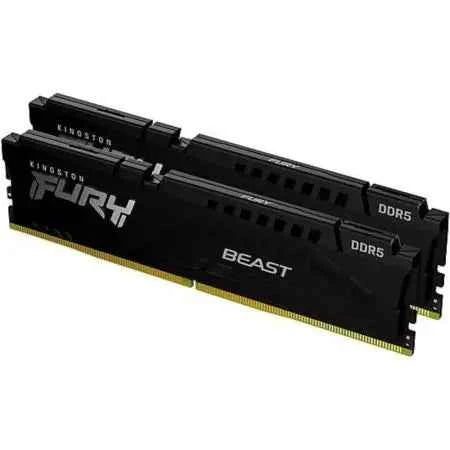 Kingston fury beast ddr5 5600mhz 16gb 2x8gb cl36 ram memory (kf556c36bbek2-16)