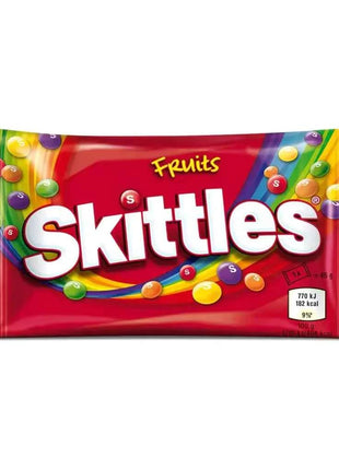 SKITTLES FRUIT-Chewy Candy Fruity Flavor-Box Of 14 Units of 38gr