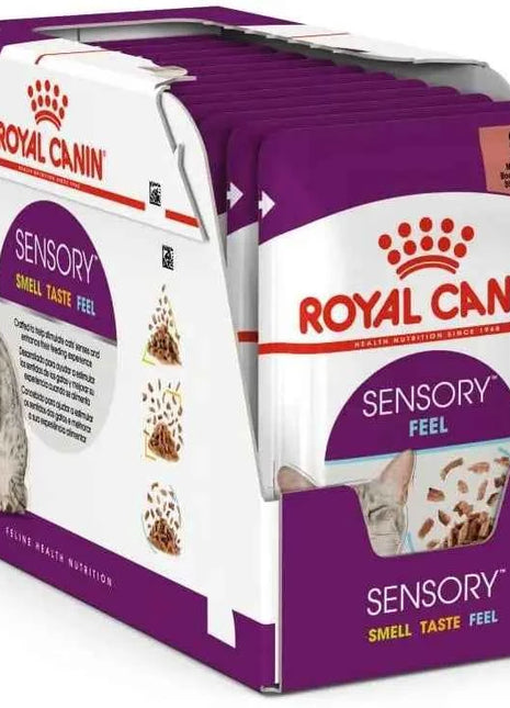 Royal Canin Sensory Feel Wet Food in Adult Cat Sauce 12X85g