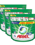 Ariel all-in-1 pods liquid detergent – pack of 3 26+9 (total 105 capsules) |   Deep cleaning, easy dosage, for washing machine