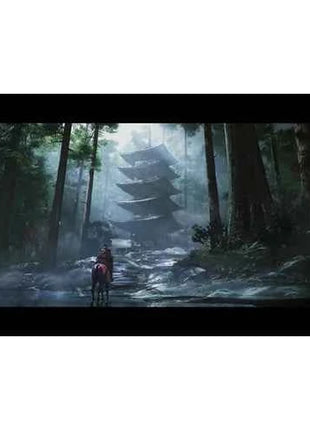 Ghost Of Tsushima PS4 UK/FR/PT/AR - Action-Adventure Game for PlayStation 4 featuring Japanese audio and Italian text, immerse yourself in the samurai experience to protect Tsushima from the Mongol invasion.