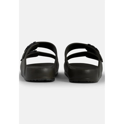 FILA | Infradito da uomo, Ciabatta Matero, EVA monoblocco, Leggera, Flessibile e Resistente all'acqua, Sandali da piscina e spiaggia con logo inciso, Verde e Nero