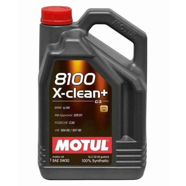 Motul oil 8100 x-clean+ 5w30 5l ce u