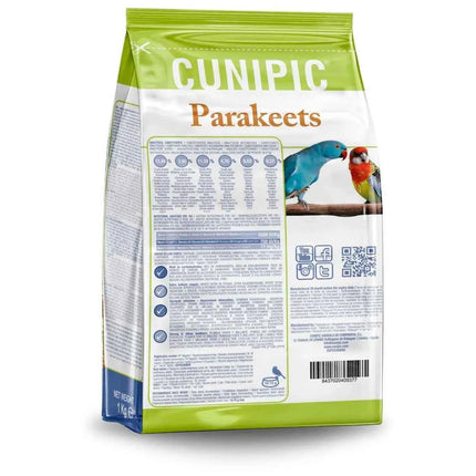 Pack of 3x1Kg-Bunipic Full Food for Nymphs and Cotorras