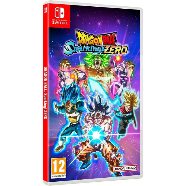 Dragon Ball: Sparking! Zero for Nintendo Switch - action-packed video game featuring over 180 fighters from Dragon Ball series with immersive 3D battles, CE certified, Spanish language support, perfect for fans and gamers ali