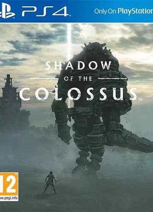 Shadow Of The Colossus PS4 UK - PlayStation 4 game with improved graphics and performance, featuring epic adventure against giant creatures, exploration, and puzzle-solving. Ideal for PS4 gamers seeking memorable gameplay exp