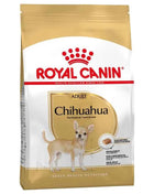 Royal Canin Chihuahua Adult Dog Food 1.5Kg - Complete nutrition for Chihuahuas over 8 months, features reduced feces odor, dental care, and high digestibility for optimal health and appetite stimulation.