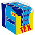 Pack of 12 packs of dodot baby wipes, 52 wipes, total 624 wipes