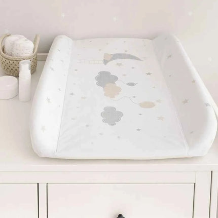 Bathby waterproof padded baby changing table with safety edges, soft and non-slip, easy to clean, 85x50x10cm