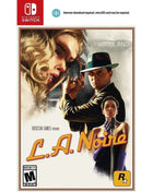 L.A. Noire Switch UK - Nintendo Switch game featuring English audio and Italian text, set in 1940s Los Angeles, focusing on detective Cole Phelps investigating real-life inspired crimes.