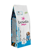 Lenda Urban Light - Natural Low-Calorie Dog Food for Mini and Medium Breeds, with 32% Protein and Joint Support (Glucosamine, Chondroitin) for Digestive Health, made from Natural Ingredients like Corn and Rice.
