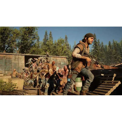 Days Gone PS4 UK - PS4 game featuring open-world exploration, dynamic environments, and immersive gameplay where you play as Deacon St. John in a post-apocalyptic setting filled with challenges and quests.