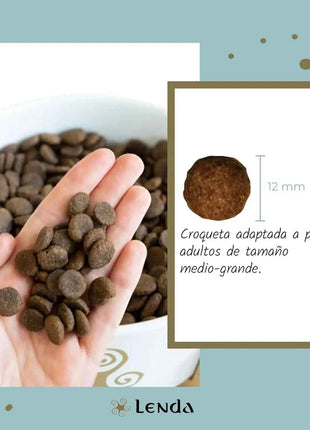 Lenda Sensitive - Hypoallergenic Fish-Based Dog Food for Severe Allergies and Intolerances, with Highly Digestible Hake and Potato for Gentle Digestion, Enhanced Immunity, and Strong Joints, 85% Animal Protein, Grain-Free.