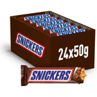 Chocolate Snicker 24x50gr - 24 Chocolate Bars with Caramel and Peanuts