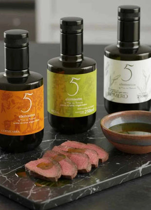 5 Elementos - Picual Extra Virgin Olive Oil 250ml, Intensity and Authentic Flavor, SIQEV Quality