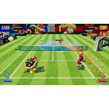 Mario Tennis Fever - Switch 2 Edition, Nintendo Switch sports game featuring 30 unique rackets, 38 characters, multiple modes including Story Mode and motion controls with Joy-Con 2 for an enhanced gaming experience.