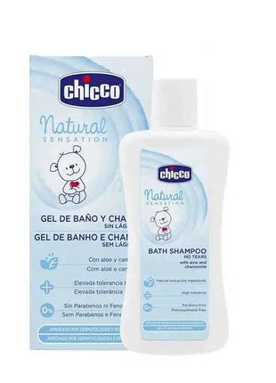 Chicco natural sensation bath-tear-shampoo 200 ml.