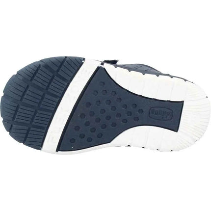 Chicco Dankan Blue Leather Shoes for Boys with Leather Lining, Spring/Summer 24, Pegged Construction, Anti-Slip Sole.