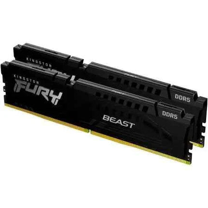 Kingston fury beast ddr5 5600mhz 16gb 2x8gb cl36 ram memory (kf556c36bbek2-16)