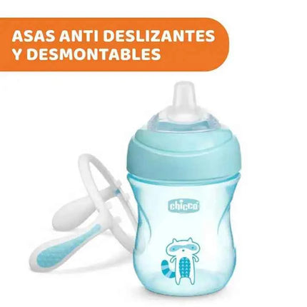 Chicco child transition glass 4m+ 200ml - no spills