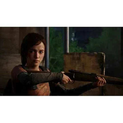 The Last Of Us Part I PS5 - PlayStation 5 game with enhanced graphics, 3D audio, haptic feedback, and fast loading times; includes the original story and Left Behind expansion for immersive gameplay experience.