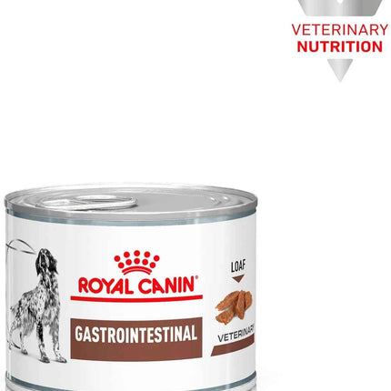 12 x 200 g |   Royal canin veterinary gastrointestinal mousse |   Complete dietary food for adult dogs |   For digestive support |   With high energy content