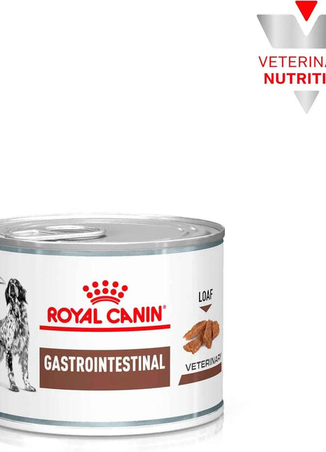 12 x 200 g |   Royal canin veterinary gastrointestinal mousse |   Complete dietary food for adult dogs |   For digestive support |   With high energy content