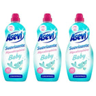 Asevi- baby asevi softener hypoallergenic baby 1380ml each bottle baby children washing machine 60 or 120 or 180 doses