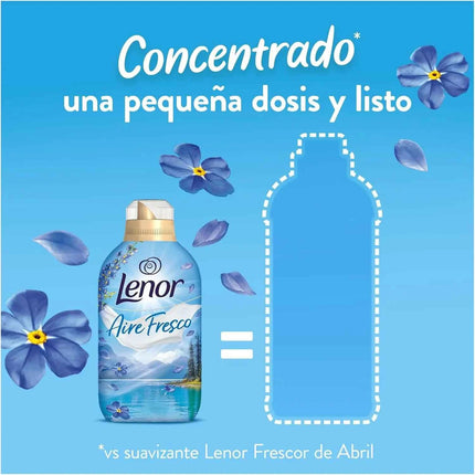 Lenor fresh air clothes softener, savings pack 6x36=216 washes, alpine freshness 504 ml, ideal for 36 washes with lasting fragrance