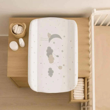 Bathby waterproof padded baby changing table with safety edges, soft and non-slip, easy to clean, 85x50x10cm