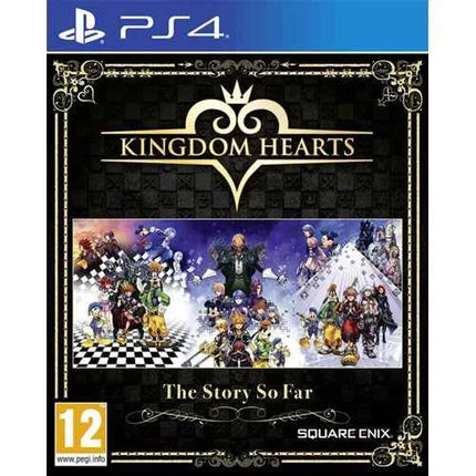 Kingdom Hearts The Story So Far PS4 - Compilation of classic PS4 games featuring Sora and friends in Disney worlds, including HD remastered titles and additional content for immersive gameplay.
