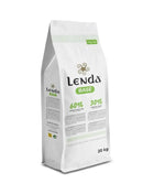Lenda Base Daily Food 20kg - Natural Dog Food for All Ages, with 24% Protein and 11% Fat, featuring Dehydrated Animal Protein, Prebiotics for Digestive Health, and Joint Support Ingredients like Glucosamine and MSM.