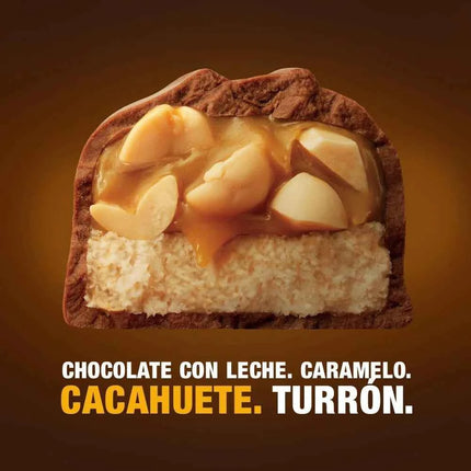 Chocolate Snicker 24x50gr - 24 Chocolate Bars with Caramel and Peanuts