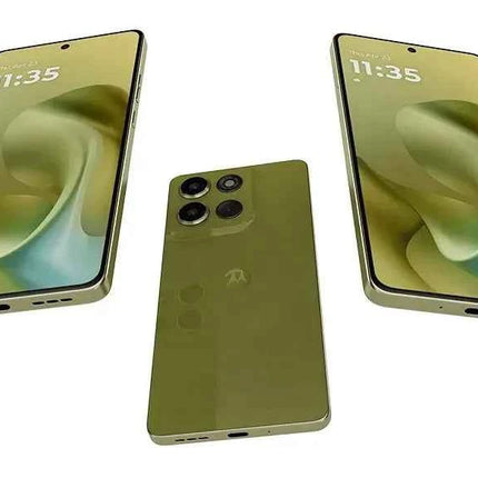 Moto G86 POWER smartphone 5G with 6.67" pOLED display, MediaTek Dimensity 7300 processor, 8GB RAM (expandable), 512GB storage, 50MP dual camera, 6720mAh battery, IP68/IP69 resistance, Android 15, and dual SIM capability.