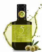 5 Elementos - Picual Extra Virgin Olive Oil 250ml, Intensity and Authentic Flavor, SIQEV Quality