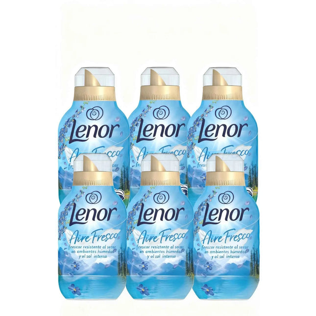 Lenor fresh air clothes softener, savings pack 6x36=216 washes, alpine freshness 504 ml, ideal for 36 washes with lasting fragrance