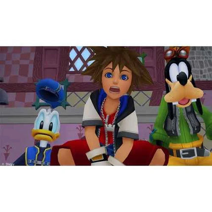 Kingdom Hearts The Story So Far PS4 - Compilation of classic PS4 games featuring Sora and friends in Disney worlds, including HD remastered titles and additional content for immersive gameplay.