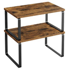 Black and Rustic Brown