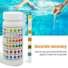 50 pz/bottiglia 6 in 1 Piscina Spa Strisce reattive acqua Acido Durezza dell'acqua Cloro Alcalinità PH Bromo cianourico Strumenti di test