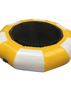 0.9mm PVC Inflatable Water Trampoline Inflatable Jumping Water Trampoline with Slide for Water Park Games