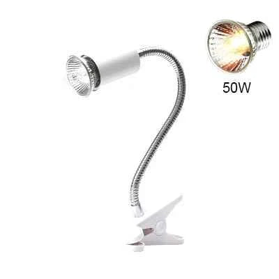 UVB E27 Pet Reptile Lamp Clip-on Bulb Lamp Holder Turtle Basking UV Heating Lamp Kit Tortoises Light Lizards Lighting  EU Plug
