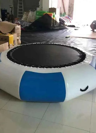 0.9 millimetri PVC Gonfiabile Acqua Trampolino di salto gonfiabile giochi d'acqua trampolino con scivolo per giochi parco acquatico