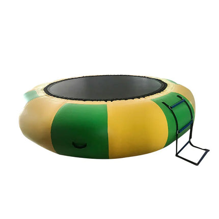 0.9 millimetri PVC Gonfiabile Acqua Trampolino di salto gonfiabile giochi d'acqua trampolino con scivolo per giochi parco acquatico