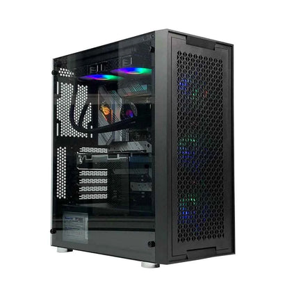 Gaming Computer case Desktop 240 Water-cooled Side Transparent Glass Keyboard Mouse Computer case