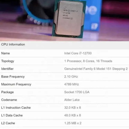 Hot Sale Cheap Gamer Desktop Computer Best Price High Quality System Unit Core I7 12700 32GB RTX 3060 GPU Win 10 New Gaming Pc