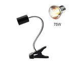 UVB E27 Pet Reptile Lamp Clip-on Bulb Lamp Holder Turtle Basking UV Heating Lamp Kit Tortoises Light Lizards Lighting  EU Plug
